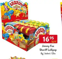 Qanto Jimmy Fox Sheriff Lollipop nabídka