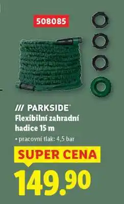 Lidl PARKSIDE Flexibilní zahradní hadice 15 m nabídka