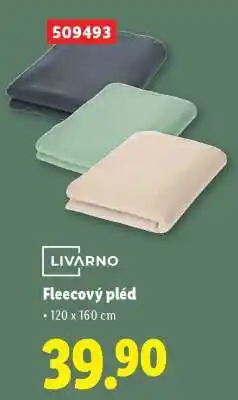 Lidl Fleecový pléd nabídka