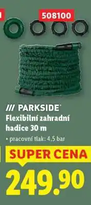 Lidl PARKSIDE Flexibilní zahradní hadice 30 m nabídka