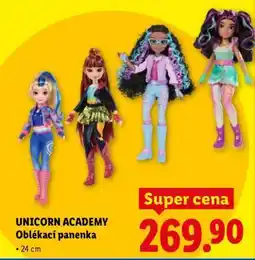 Lidl UNICORN ACADEMY Oblékací panenka nabídka