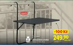Lidl Závěsný stolek na balkón nabídka