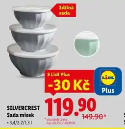 Lidl Silvercrest Sada misek nabídka