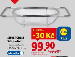Lidl SILVERCREST Síto na dřez nabídka