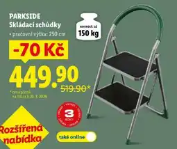 Lidl PARKSIDE Skládací schůdky nabídka