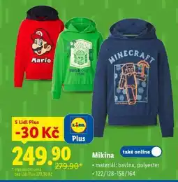 Lidl Mikina nabídka