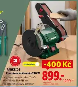 Lidl PARKSIDE Kombinovaná bruska 240 W nabídka