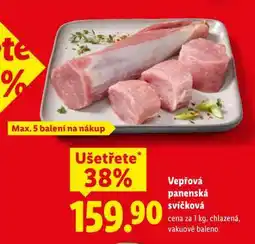 Lidl Vepřová panenská svíčková nabídka