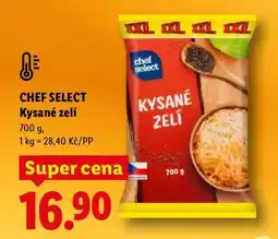 Lidl CHEF SELECT Kysané zelí nabídka