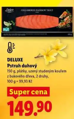 Lidl DELUXE PSTRUH DUHOVÝ nabídka