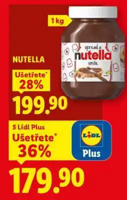 Lidl Nutella nabídka