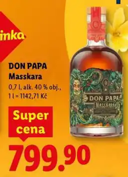 Lidl Don Papa Masskara nabídka