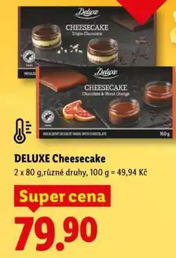 Lidl DELUXE CHEESECAKE nabídka