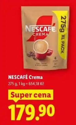 Lidl Nescafé Crema nabídka