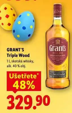 Lidl Grant‘s Triple Wood nabídka