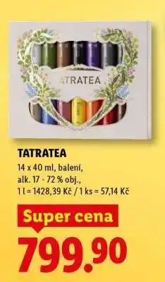 Lidl Tatratea nabídka