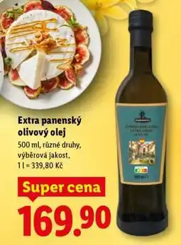 Lidl Extra panenský olivový olej nabídka