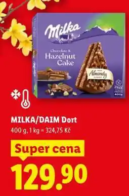 Lidl MILKA DAIM DORT nabídka