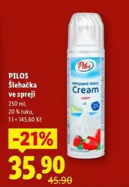 Lidl PILOS ŠLEHAČKA VE SPREJI nabídka