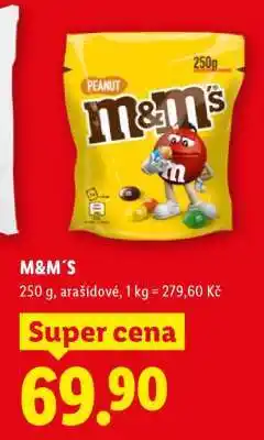 Lidl M&M‘s nabídka