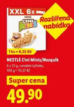 Lidl NESTLÉ CINI MINIS, NESQUIK nabídka