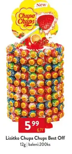 Qanto Lízátko Chupa Chups Best Off nabídka