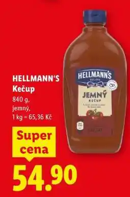Lidl Hellmann’s kečup nabídka