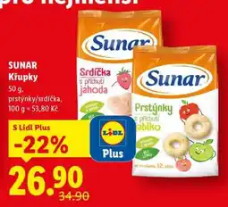 Lidl Sunar křupky nabídka