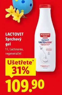 Lidl Lactovit Sprchový gel nabídka