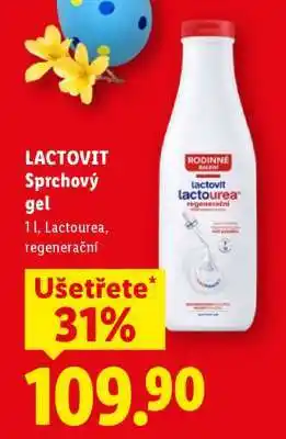 Lidl Lactovit Sprchový gel nabídka