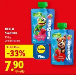 Lidl HELLO Svačinka nabídka