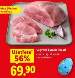 Lidl Vepřová kýta bez kosti nabídka
