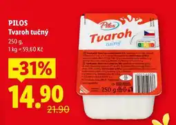 Lidl Pilos Tvaroh tučný nabídka