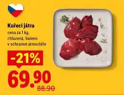 Lidl Kuřecí játra nabídka