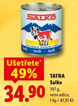 Lidl Tatra Salko nabídka