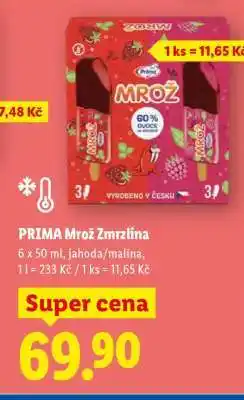 Lidl Prima Mrož Zmrzlina nabídka