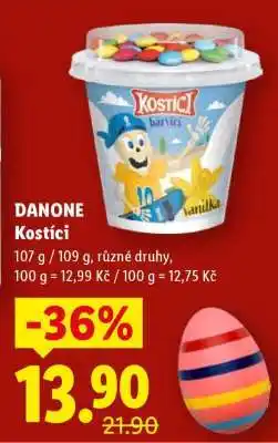 Lidl DANONE KOSTÍCI nabídka