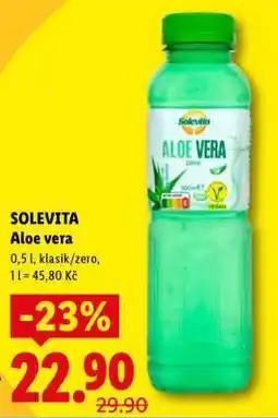 Lidl Solevita ALOE VERA nabídka