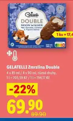 Lidl GELATELLI Zmrzlina Double nabídka
