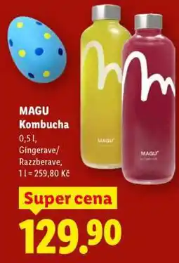 Lidl MAGU Kombucha nabídka