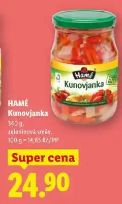 Lidl Hamé Kunovjanka nabídka