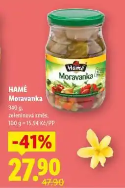 Lidl Hamé Moravanka nabídka
