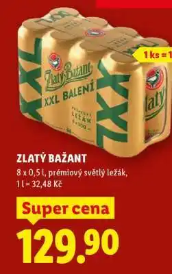 Lidl Zlatý Bažant nabídka