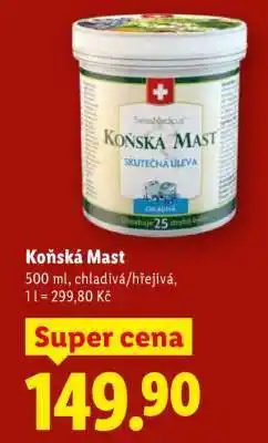 Lidl KOŇSKÁ MAST nabídka