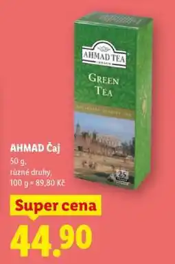 Lidl Ahmad čaj nabídka