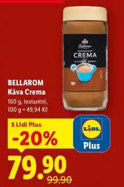 Lidl BELLAROM Káva Crema nabídka