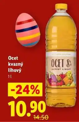 Lidl Ocet kvasný lihový nabídka