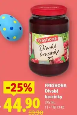 Lidl FRESHONA Divoké brusinky nabídka
