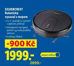 Lidl SILVERCREST Robotický vysavač s mopem nabídka