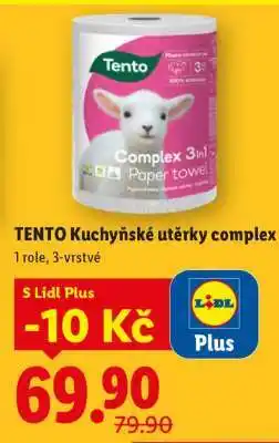 Lidl Tento Kuchyňské utěrky Complex nabídka